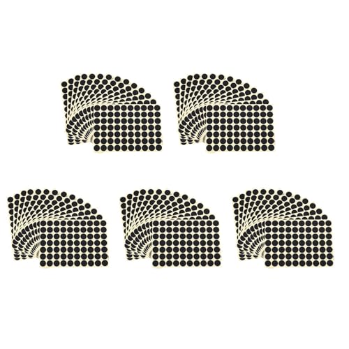 Eioeeklop 75Stück 19Mm Circles Round Code Stickers Selbstklebende Klebeetiketten Schwarz Eioeeklop 75Stück 19Mm Circles Round Code Stickers Selbstklebende Klebeetiketten Schwarz von Eioeeklop