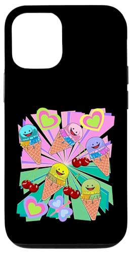 Eis Eiskrem Eiscrem Kinder Kind Mädchen Jungen Retro Kirsche Hülle für iPhone 12/12 Pro Eis Eiskrem Eiscrem Kinder Kind Mädchen Jungen Retro Kirsche Hülle für iPhone 12/12 Pro von Eis Eiscreme Eiskreme