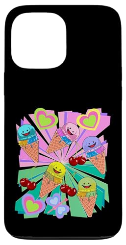 Eis Eiskrem Eiscrem Kinder Kind Mädchen Jungen Retro Kirsche Hülle für iPhone 13 Pro Max Eis Eiskrem Eiscrem Kinder Kind Mädchen Jungen Retro Kirsche Hülle für iPhone 13 Pro Max von Eis Eiscreme Eiskreme