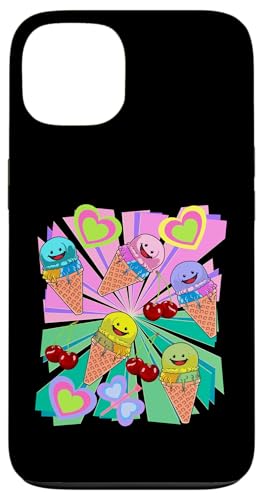 Eis Eiskrem Eiscrem Kinder Kind Mädchen Jungen Retro Kirsche Hülle für iPhone 13 Eis Eiskrem Eiscrem Kinder Kind Mädchen Jungen Retro Kirsche Hülle für iPhone 13 von Eis Eiscreme Eiskreme