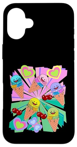 Eis Eiskrem Eiscrem Kinder Kind Mädchen Jungen Retro Kirsche Hülle für iPhone 16 Plus Eis Eiskrem Eiscrem Kinder Kind Mädchen Jungen Retro Kirsche Hülle für iPhone 16 Plus von Eis Eiscreme Eiskreme