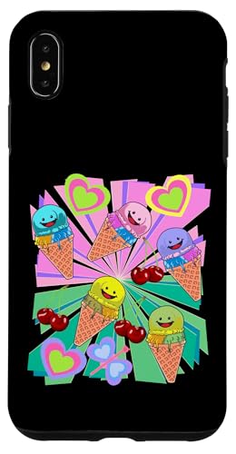 Eis Eiskrem Eiscrem Kinder Kind Mädchen Jungen Retro Kirsche Hülle für iPhone XS Max Eis Eiskrem Eiscrem Kinder Kind Mädchen Jungen Retro Kirsche Hülle für iPhone XS Max von Eis Eiscreme Eiskreme