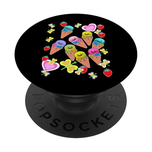 Eis Eiskrem Kinder Kind Mädchen Jungen Teenager Teenies 80er PopSockets Klebender PopGrip Eis Eiskrem Kinder Kind Mädchen Jungen Teenager Teenies 80er PopSockets Klebender PopGrip von Eis Eiscreme Eiskreme