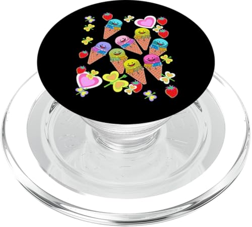 Eis Eiskrem Kinder Kind Mädchen Jungen Teenager Teenies 80er PopSockets PopGrip für MagSafe Eis Eiskrem Kinder Kind Mädchen Jungen Teenager Teenies 80er PopSockets PopGrip für MagSafe von Eis Eiscreme Eiskreme