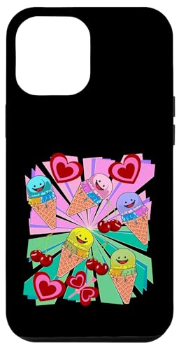 Kind Kinder Sommer Sommerzeit Eis Retro 80er Kirsche Mädchen Hülle für iPhone 12 Pro Max Kind Kinder Sommer Sommerzeit Eis Retro 80er Kirsche Mädchen Hülle für iPhone 12 Pro Max von Eis Eiscreme Eiskreme