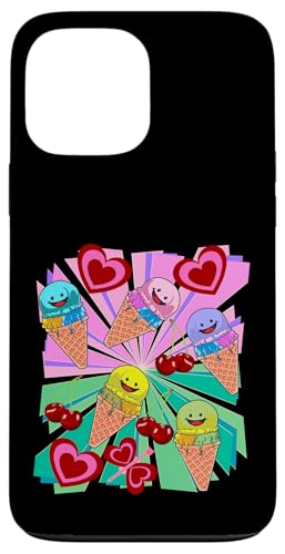 Kind Kinder Sommer Sommerzeit Eis Retro 80er Kirsche Mädchen Hülle für iPhone 13 Pro Max Kind Kinder Sommer Sommerzeit Eis Retro 80er Kirsche Mädchen Hülle für iPhone 13 Pro Max von Eis Eiscreme Eiskreme