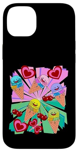 Kind Kinder Sommer Sommerzeit Eis Retro 80er Kirsche Mädchen Hülle für iPhone 14 Plus Kind Kinder Sommer Sommerzeit Eis Retro 80er Kirsche Mädchen Hülle für iPhone 14 Plus von Eis Eiscreme Eiskreme