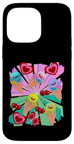 Kind Kinder Sommer Sommerzeit Eis Retro 80er Kirsche Mädchen Hülle für iPhone 14 Pro Max Kind Kinder Sommer Sommerzeit Eis Retro 80er Kirsche Mädchen Hülle für iPhone 14 Pro Max von Eis Eiscreme Eiskreme