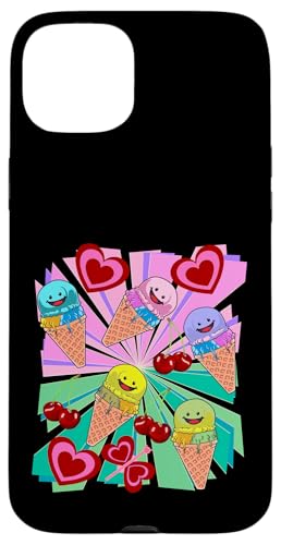 Kind Kinder Sommer Sommerzeit Eis Retro 80er Kirsche Mädchen Hülle für iPhone 15 Plus Kind Kinder Sommer Sommerzeit Eis Retro 80er Kirsche Mädchen Hülle für iPhone 15 Plus von Eis Eiscreme Eiskreme