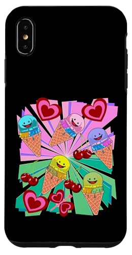 Kind Kinder Sommer Sommerzeit Eis Retro 80er Kirsche Mädchen Hülle für iPhone XS Max Kind Kinder Sommer Sommerzeit Eis Retro 80er Kirsche Mädchen Hülle für iPhone XS Max von Eis Eiscreme Eiskreme