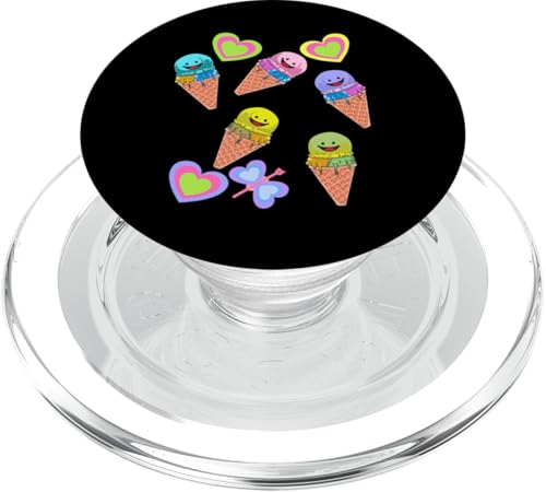 Retro Eis Kinder Kind Mädchen Jungen Teenie Teenager Eiskrem PopSockets PopGrip für MagSafe Retro Eis Kinder Kind Mädchen Jungen Teenie Teenager Eiskrem PopSockets PopGrip für MagSafe von Eis Eiscreme Eiskreme