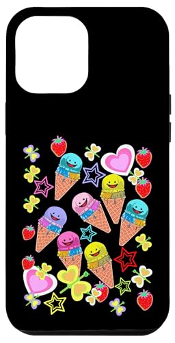 Sommer Kinder Kind Mädchen Jungen Retro 80er Eiskrem Eis Hülle für iPhone 12 Pro Max Sommer Kinder Kind Mädchen Jungen Retro 80er Eiskrem Eis Hülle für iPhone 12 Pro Max von Eis Eiscreme Eiskreme