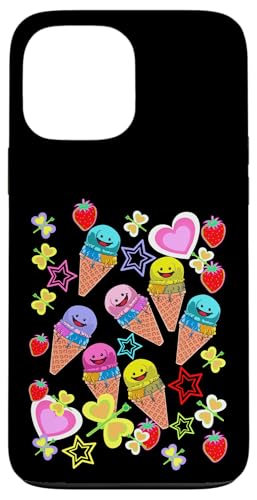 Sommer Kinder Kind Mädchen Jungen Retro 80er Eiskrem Eis Hülle für iPhone 13 Pro Max Sommer Kinder Kind Mädchen Jungen Retro 80er Eiskrem Eis Hülle für iPhone 13 Pro Max von Eis Eiscreme Eiskreme