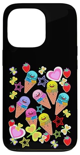 Sommer Kinder Kind Mädchen Jungen Retro 80er Eiskrem Eis Hülle für iPhone 13 Pro Sommer Kinder Kind Mädchen Jungen Retro 80er Eiskrem Eis Hülle für iPhone 13 Pro von Eis Eiscreme Eiskreme