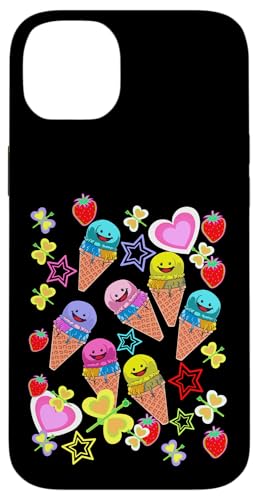 Sommer Kinder Kind Mädchen Jungen Retro 80er Eiskrem Eis Hülle für iPhone 14 Plus Sommer Kinder Kind Mädchen Jungen Retro 80er Eiskrem Eis Hülle für iPhone 14 Plus von Eis Eiscreme Eiskreme