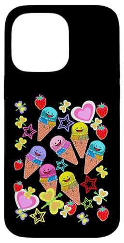 Sommer Kinder Kind Mädchen Jungen Retro 80er Eiskrem Eis Hülle für iPhone 14 Pro Max Sommer Kinder Kind Mädchen Jungen Retro 80er Eiskrem Eis Hülle für iPhone 14 Pro Max von Eis Eiscreme Eiskreme