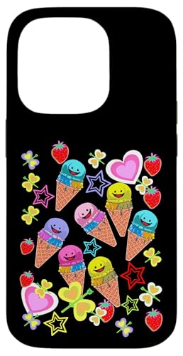 Sommer Kinder Kind Mädchen Jungen Retro 80er Eiskrem Eis Hülle für iPhone 14 Pro Sommer Kinder Kind Mädchen Jungen Retro 80er Eiskrem Eis Hülle für iPhone 14 Pro von Eis Eiscreme Eiskreme