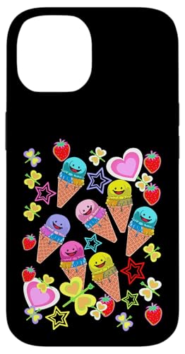 Sommer Kinder Kind Mädchen Jungen Retro 80er Eiskrem Eis Hülle für iPhone 14 Sommer Kinder Kind Mädchen Jungen Retro 80er Eiskrem Eis Hülle für iPhone 14 von Eis Eiscreme Eiskreme