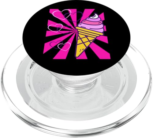Sommer Sommerzeit Eiskrem Süßigkeiten Teenie Kinder Kind 80e PopSockets PopGrip für MagSafe Sommer Sommerzeit Eiskrem Süßigkeiten Teenie Kinder Kind 80e PopSockets PopGrip für MagSafe von Eis Eiscreme Eiskreme
