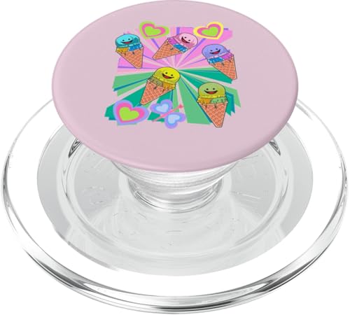 Süßigkeiten lustig Eiskrem Eiscrem Kinder Kind Teenie Retro PopSockets PopGrip für MagSafe Süßigkeiten lustig Eiskrem Eiscrem Kinder Kind Teenie Retro PopSockets PopGrip für MagSafe von Eis Eiscreme Eiskreme