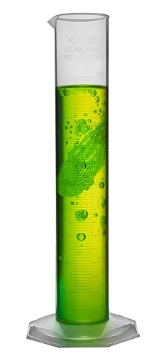 500 ml Messzylinder, Premium-Polypropylen, sechseckiger Sockel, Klasse B, 5 ml 500 ml Messzylinder, Premium-Polypropylen, sechseckiger Sockel, Klasse B, 5 ml von Eisco