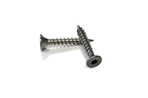 Spanplattenschrauben Edelstahl 4x20 mm - 200 Stück Holzschrauben A2 Torx Senkkopf Spanplattenschrauben Edelstahl 4x20 mm - 200 Stück Holzschrauben A2 Torx Senkkopf von EisenRon