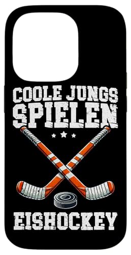 Coole Jungs Spielen Eishockey Wintersport Hockey Retro Hülle für iPhone 14 Pro Coole Jungs Spielen Eishockey Wintersport Hockey Retro Hülle für iPhone 14 Pro von Eishockeyspieler Eishockey Hockey Eishockeysport