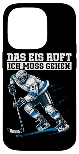 Das Eis Ruft Ich Muss Gehen Eishockey Hockey Wintersport Hülle für iPhone 14 Pro von Eishockeyspieler Eishockey Hockey Eishockeysport