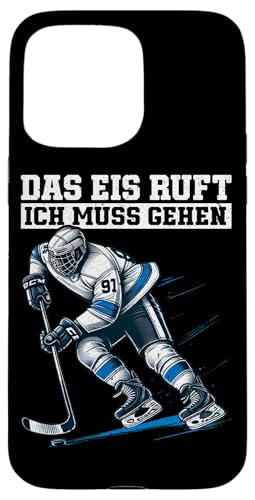 Das Eis Ruft Ich Muss Gehen Eishockey Hockey Wintersport Hülle für iPhone 15 Pro Max Das Eis Ruft Ich Muss Gehen Eishockey Hockey Wintersport Hülle für iPhone 15 Pro Max von Eishockeyspieler Eishockey Hockey Eishockeysport