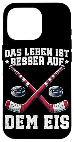 Das Leben Ist Besser Auf Dem Eis Eishockey Wintersport Fan Hülle für iPhone 16 Pro Das Leben Ist Besser Auf Dem Eis Eishockey Wintersport Fan Hülle für iPhone 16 Pro von Eishockeyspieler Eishockey Hockey Eishockeysport