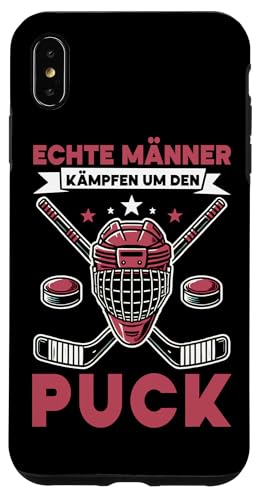 Echte Männer Kämpfen Um Den Puck Eishockey Eishockeyspieler Hülle für iPhone XS Max Echte Männer Kämpfen Um Den Puck Eishockey Eishockeyspieler Hülle für iPhone XS Max von Eishockeyspieler Eishockey Hockey Eishockeysport
