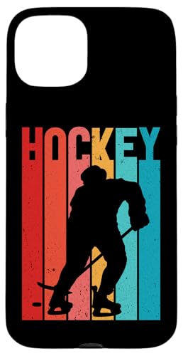 Eishockey Eishockeyspielen Hockey Retro Wintersport Fan Hülle für iPhone 15 Plus Eishockey Eishockeyspielen Hockey Retro Wintersport Fan Hülle für iPhone 15 Plus von Eishockeyspieler Eishockey Hockey Eishockeysport
