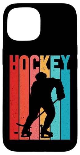 Eishockey Eishockeyspielen Hockey Retro Wintersport Fan Hülle für iPhone 15 Eishockey Eishockeyspielen Hockey Retro Wintersport Fan Hülle für iPhone 15 von Eishockeyspieler Eishockey Hockey Eishockeysport
