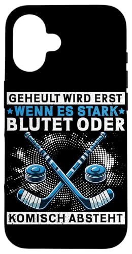Eishockey Eishockeyspielen Hockey Retro Wintersport Fan Hülle für iPhone 16 Eishockey Eishockeyspielen Hockey Retro Wintersport Fan Hülle für iPhone 16 von Eishockeyspieler Eishockey Hockey Eishockeysport