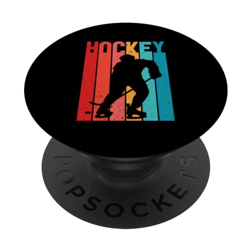 Eishockey Eishockeyspielen Hockey Retro Wintersport Fan PopSockets Klebender PopGrip Eishockey Eishockeyspielen Hockey Retro Wintersport Fan PopSockets Klebender PopGrip von Eishockeyspieler Eishockey Hockey Eishockeysport