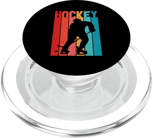 Eishockey Eishockeyspielen Hockey Retro Wintersport Fan PopSockets PopGrip für MagSafe Eishockey Eishockeyspielen Hockey Retro Wintersport Fan PopSockets PopGrip für MagSafe von Eishockeyspieler Eishockey Hockey Eishockeysport