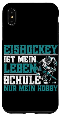 Eishockey Ist Mein Leben Schule Nur Mein Hobby Hockey Fan Hülle für iPhone XS Max Eishockey Ist Mein Leben Schule Nur Mein Hobby Hockey Fan Hülle für iPhone XS Max von Eishockeyspieler Eishockey Hockey Eishockeysport