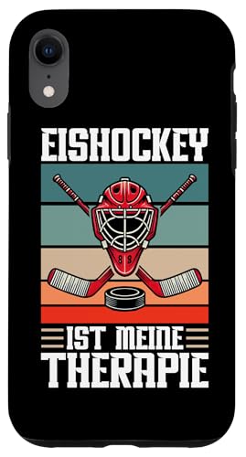 Eishockey Ist Meine Therapie Retro Hockey Wintersport Fan Hülle für iPhone XR Eishockey Ist Meine Therapie Retro Hockey Wintersport Fan Hülle für iPhone XR von Eishockeyspieler Eishockey Hockey Eishockeysport
