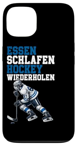 Essen Schlafen Hockey Wiederholen Eishockey Eishockeyspieler Hülle für iPhone 13 von Eishockeyspieler Eishockey Hockey Eishockeysport