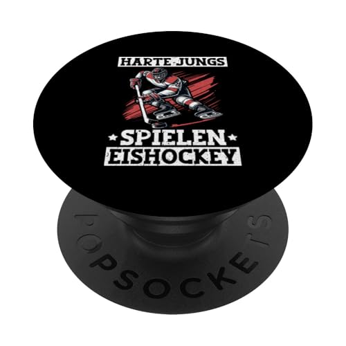 Harte Jungs Spielen Eishockey Eishockeyspielen Hockey PopSockets Klebender PopGrip Harte Jungs Spielen Eishockey Eishockeyspielen Hockey PopSockets Klebender PopGrip von Eishockeyspieler Eishockey Hockey Eishockeysport