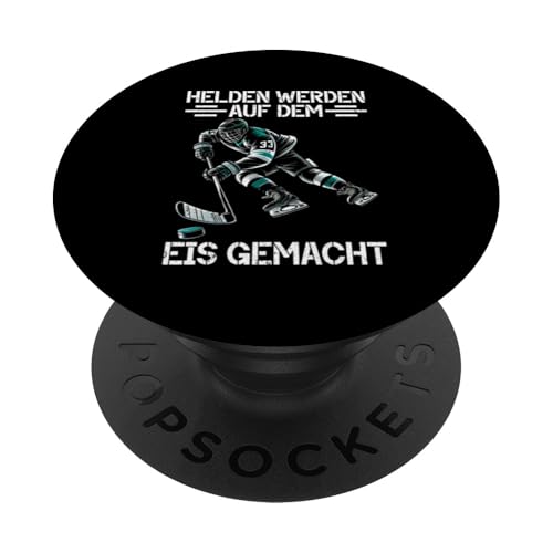 Helden Werden Auf Dem Eis Gemacht Eishockey Eishockeyspieler PopSockets Klebender PopGrip Helden Werden Auf Dem Eis Gemacht Eishockey Eishockeyspieler PopSockets Klebender PopGrip von Eishockeyspieler Eishockey Hockey Eishockeysport
