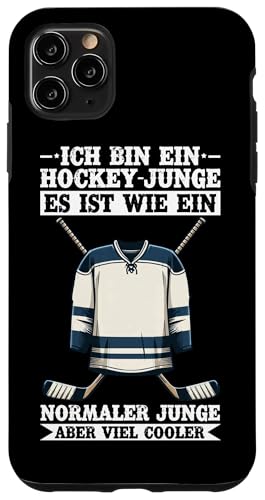 Ich Bin Ein Hockey Junge Ist Wie Ein Normaler Junge Cooler Hülle für iPhone 11 Pro Max Ich Bin Ein Hockey Junge Ist Wie Ein Normaler Junge Cooler Hülle für iPhone 11 Pro Max von Eishockeyspieler Eishockey Hockey Eishockeysport