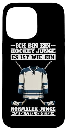 Ich Bin Ein Hockey Junge Ist Wie Ein Normaler Junge Cooler Hülle für iPhone 14 Pro Max Ich Bin Ein Hockey Junge Ist Wie Ein Normaler Junge Cooler Hülle für iPhone 14 Pro Max von Eishockeyspieler Eishockey Hockey Eishockeysport