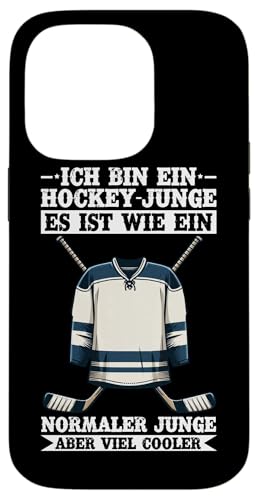Ich Bin Ein Hockey Junge Ist Wie Ein Normaler Junge Cooler Hülle für iPhone 14 Pro Ich Bin Ein Hockey Junge Ist Wie Ein Normaler Junge Cooler Hülle für iPhone 14 Pro von Eishockeyspieler Eishockey Hockey Eishockeysport