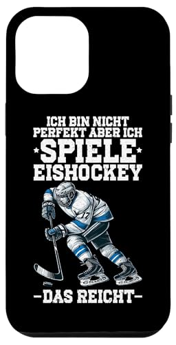 Ich Bin Nicht Perfekt Aber Ich Spiele Eishockey Das Reicht Hülle für iPhone 12 Pro Max Ich Bin Nicht Perfekt Aber Ich Spiele Eishockey Das Reicht Hülle für iPhone 12 Pro Max von Eishockeyspieler Eishockey Hockey Eishockeysport