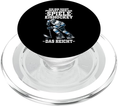 Ich Bin Nicht Perfekt Aber Ich Spiele Eishockey Das Reicht PopSockets PopGrip für MagSafe Ich Bin Nicht Perfekt Aber Ich Spiele Eishockey Das Reicht PopSockets PopGrip für MagSafe von Eishockeyspieler Eishockey Hockey Eishockeysport