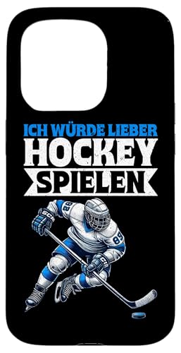 Ich Würde Lieber Hockey Spielen Eishockeyspieler Eishockey Hülle für iPhone 15 Pro Ich Würde Lieber Hockey Spielen Eishockeyspieler Eishockey Hülle für iPhone 15 Pro von Eishockeyspieler Eishockey Hockey Eishockeysport