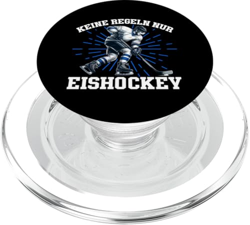 Keine Regeln Nur Eishockey Eishockeyspieler Wintersport Fan PopSockets PopGrip für MagSafe Keine Regeln Nur Eishockey Eishockeyspieler Wintersport Fan PopSockets PopGrip für MagSafe von Eishockeyspieler Eishockey Hockey Eishockeysport