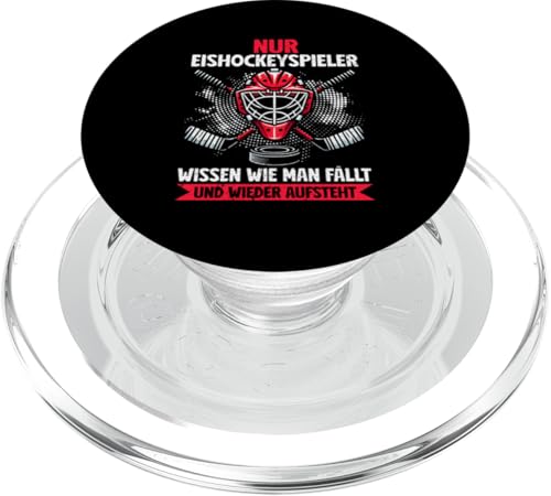 Nur Eishockeyspieler Wissen Wie Man Fällt Und Aufsteht PopSockets PopGrip für MagSafe Nur Eishockeyspieler Wissen Wie Man Fällt Und Aufsteht PopSockets PopGrip für MagSafe von Eishockeyspieler Eishockey Hockey Eishockeysport