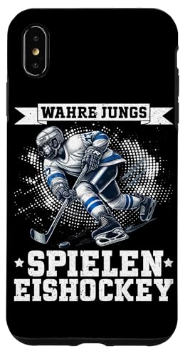 Wahre Jungs Spielen Eishockey Eishockeyspieler Wintersport Hülle für iPhone XS Max Wahre Jungs Spielen Eishockey Eishockeyspieler Wintersport Hülle für iPhone XS Max von Eishockeyspieler Eishockey Hockey Eishockeysport